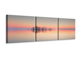 panoramic-3-piece-canvas-print-lake-mattamuskeet-memory