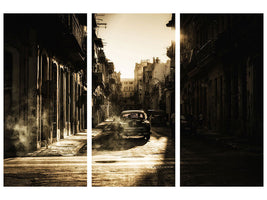 3-piece-canvas-print-mystic-morning-in-havana