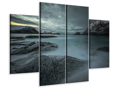 4-piece-canvas-print-a-look-from-the-past-or-from-the-future