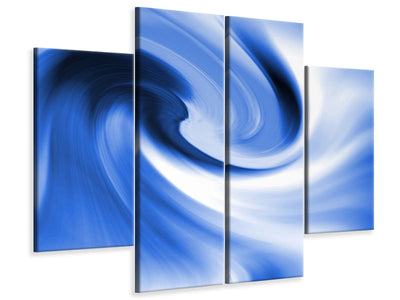 4-piece-canvas-print-abstract-blue-wave