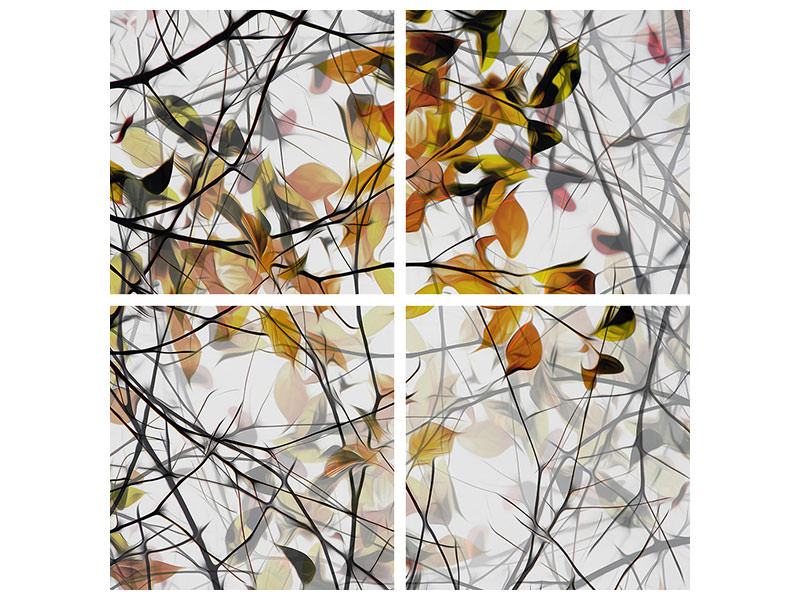 4-piece-canvas-print-autumn-song