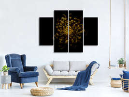 4-piece-canvas-print-chrysanthemum