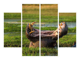 4-piece-canvas-print-dare-to-yawn