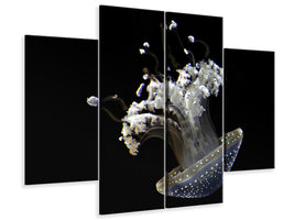 4-piece-canvas-print-fascinating-jellyfish