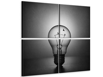 4-piece-canvas-print-fly-to-the-light