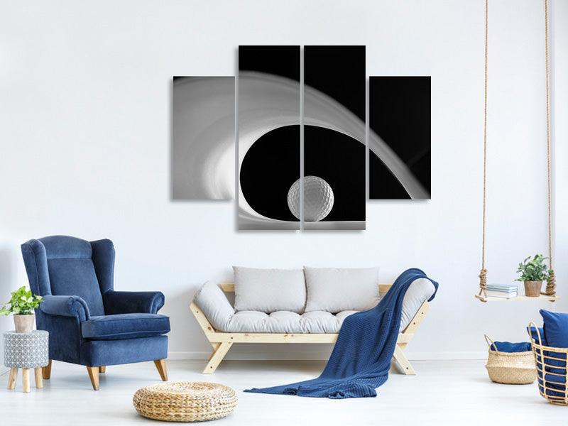 4-piece-canvas-print-golf-ball