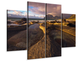4-piece-canvas-print-last-light-of-the-day