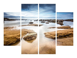 4-piece-canvas-print-mystic-mood-by-the-sea