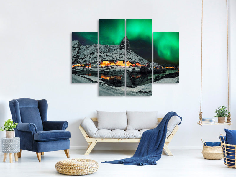 4-piece-canvas-print-over-the-mountain