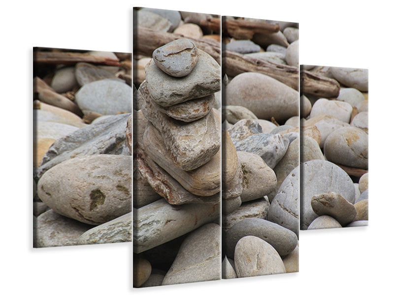 4-piece-canvas-print-stone-stack-xl