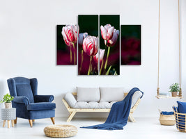 4-piece-canvas-print-the-beauty-of-the-tulips