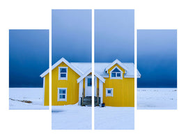 4-piece-canvas-print-the-yellow-house