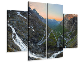 4-piece-canvas-print-trollstigen