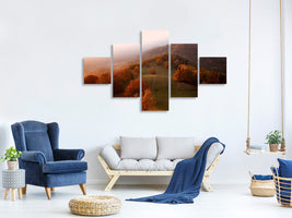 5-piece-canvas-print-autumn-on-the-swabian-alb