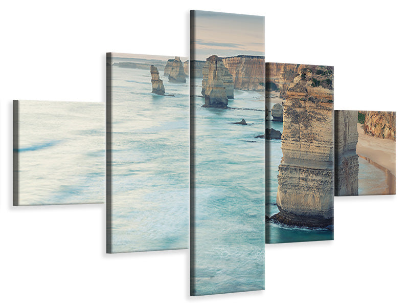 5-piece-canvas-print-cliffs