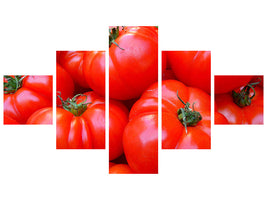 5-piece-canvas-print-fresh-tomatoes