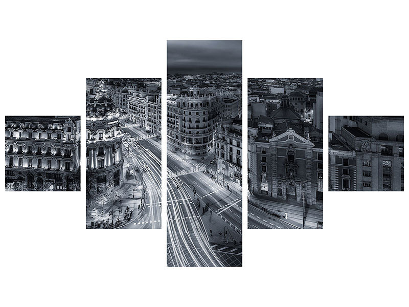 5-piece-canvas-print-madrid-city-lights