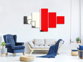 5-piece-canvas-print-red-westwood