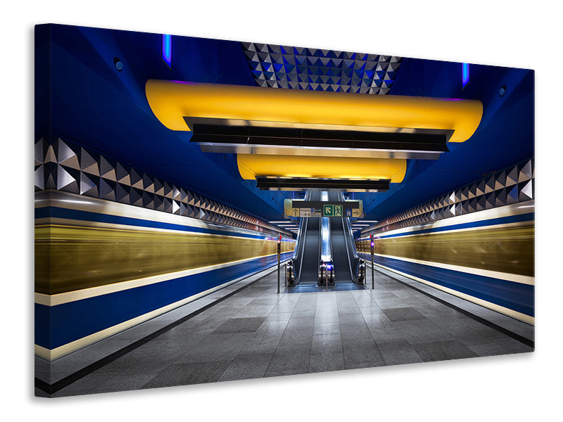 canvas-print-munich-underground