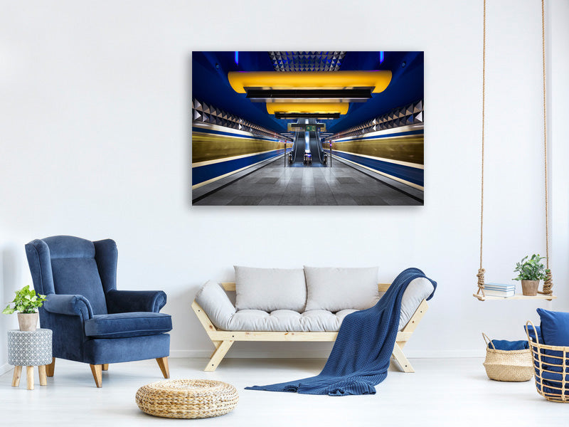 canvas-print-munich-underground