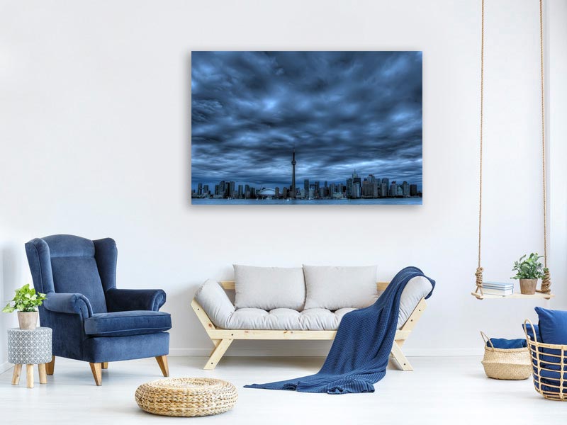 canvas-print-toronto-blue-x