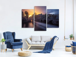 modern-3-piece-canvas-print-amsterdam-keizersgracht