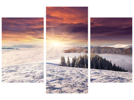 modern-3-piece-canvas-print-sunrise-winter-landscape