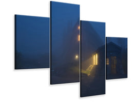 modern-4-piece-canvas-print-blue-hour-mood