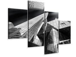 modern-4-piece-canvas-print-glass-city