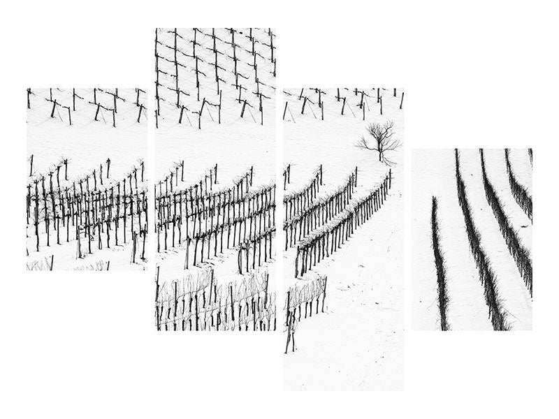 modern-4-piece-canvas-print-winter-lines