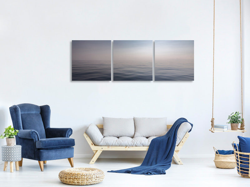 panoramic-3-piece-canvas-print-the-silence-of-the-sea