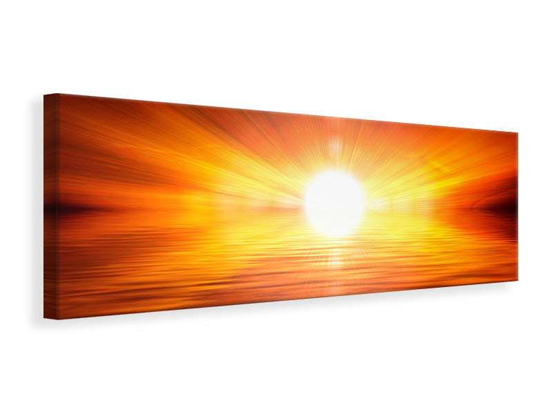 panoramic-canvas-print-glowing-sunset