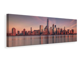 panoramic-canvas-print-lower-manhattan-at-dusk