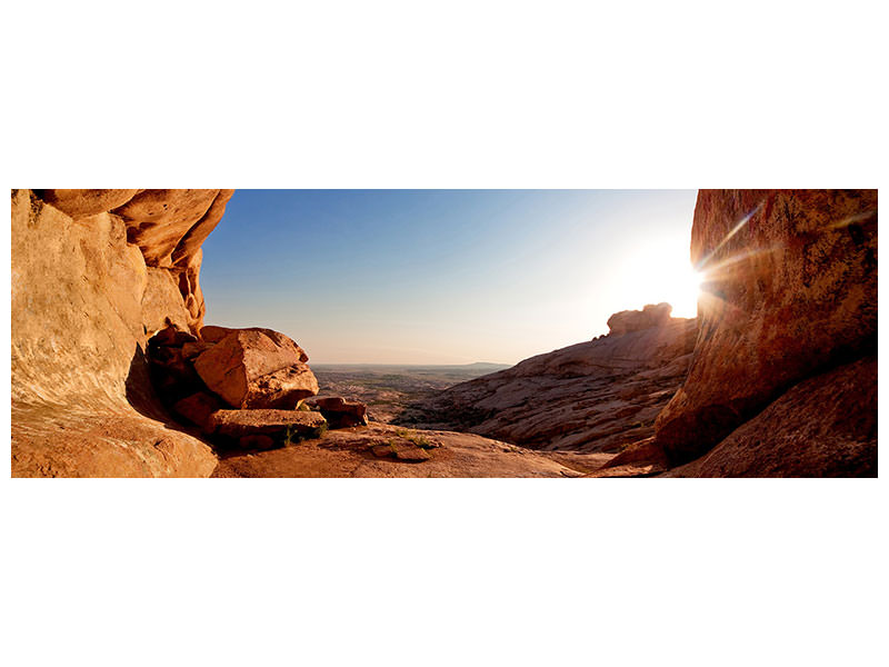 panoramic-canvas-print-sunset-in-front-of-the-cave