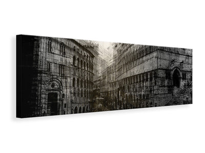 panoramic-canvas-print-walking-in-the-square