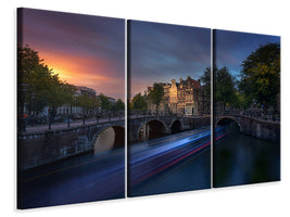 3-piece-canvas-print-amsterdam-sunset