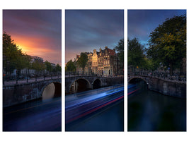 3-piece-canvas-print-amsterdam-sunset