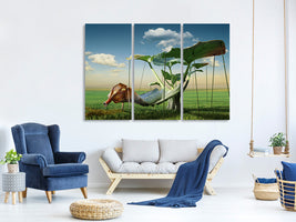 3-piece-canvas-print-bed-in-tree