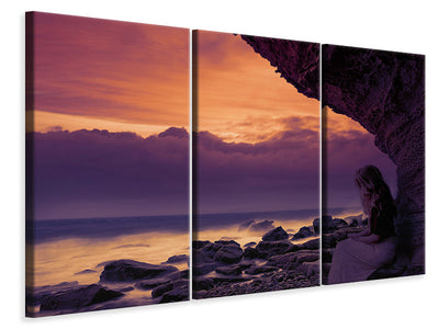 3-piece-canvas-print-blue-hour-at-the-cliffs