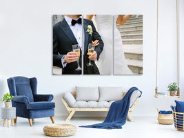 3-piece-canvas-print-champagne-for-the-wedding
