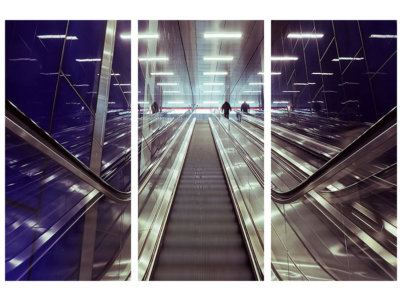 3-piece-canvas-print-modern-escalators