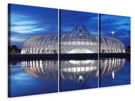 3-piece-canvas-print-polytechnic-university-of-florida-at-night