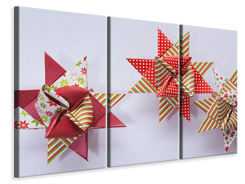 3-piece-canvas-print-star-origami