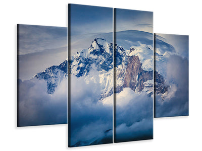 4-piece-canvas-print-annapurna-range