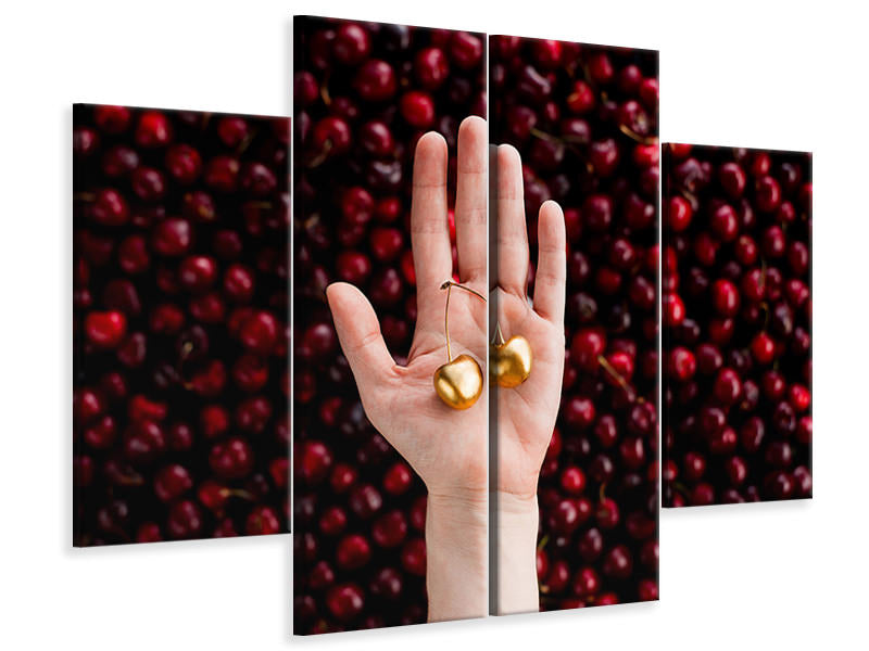 4-piece-canvas-print-cherry-picking