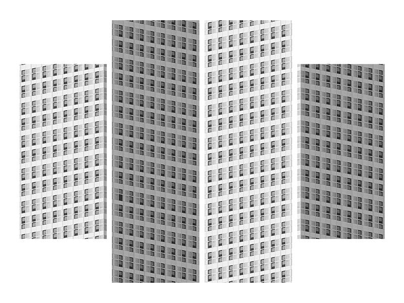 4-piece-canvas-print-city-pattern