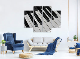 4-piece-canvas-print-close-up-piano