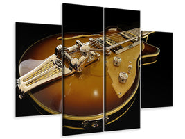 4-piece-canvas-print-electric-guitar