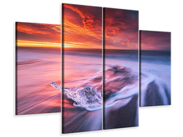 4-piece-canvas-print-ice-and-fire-ii