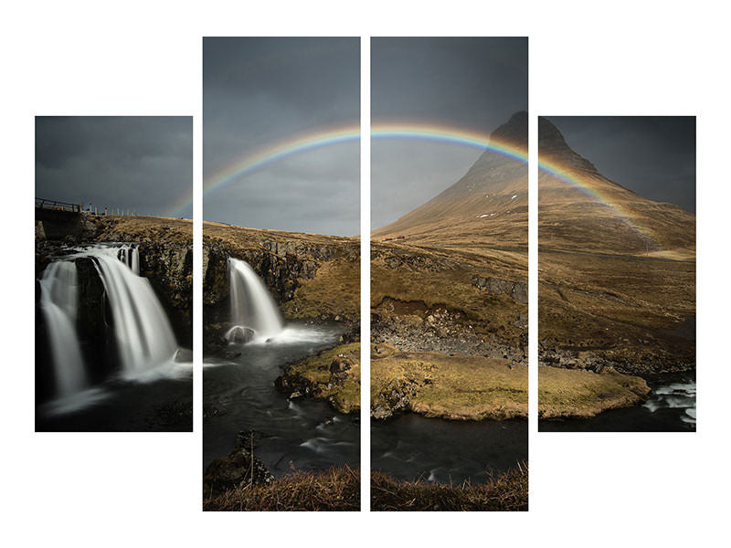 4-piece-canvas-print-kirkjufell-iceland